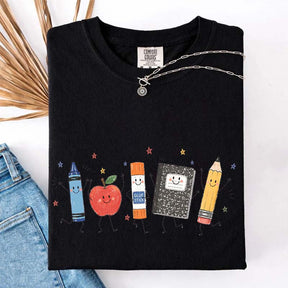 Funny Teacher Life School Supplies T-Shirt