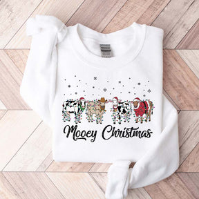 Christmas Cow Sweatshirt