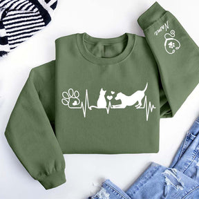 Custom Vet Tech Animal Doctor Sweatshirt