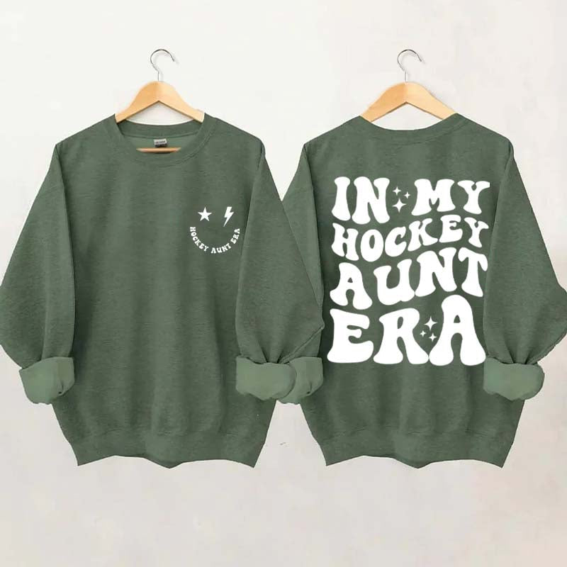 Funny Hockey Aunt Sweatshirt