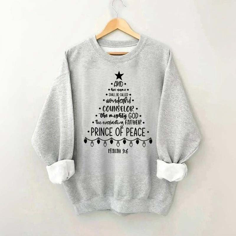 Christmas Religious Tree Sweatshirt