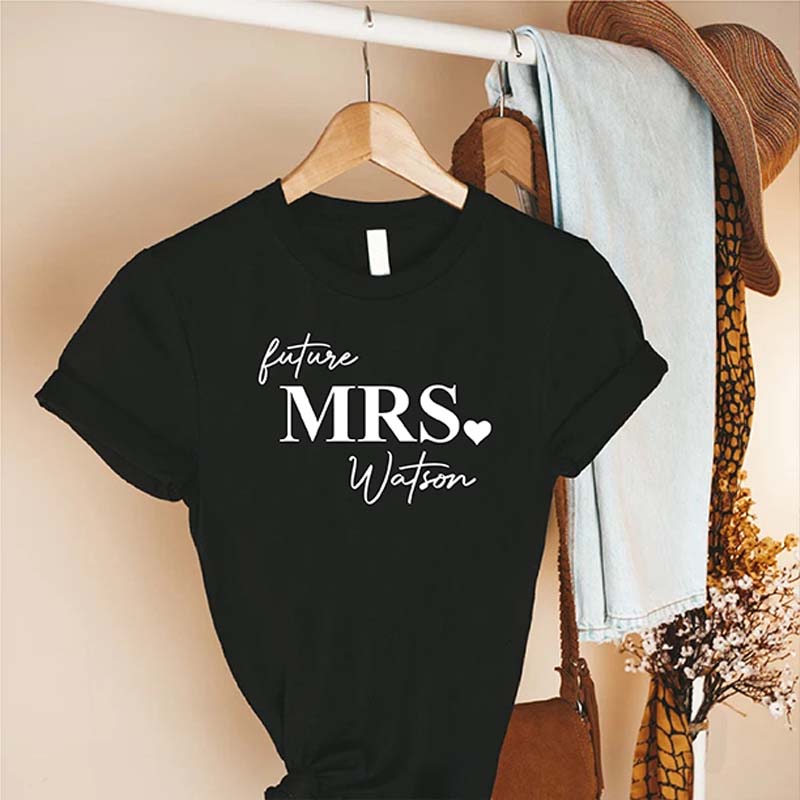 Personalized Future Mrs T-Shirt