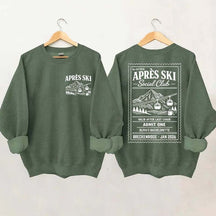 Custom Ski Club Bachelorette Sweatshirt