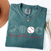 Game Day Cut Baseball Season T-Shirt