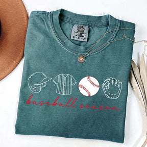 Game Day Cut Baseball Season T-Shirt