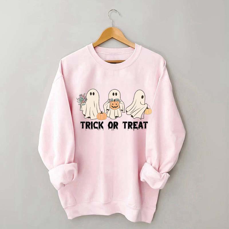 Trick or Treat Halloween Sweatshirt