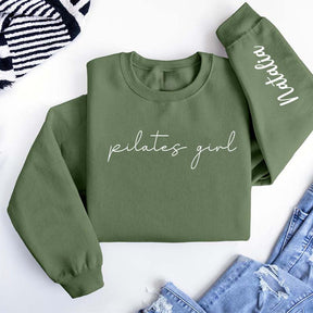 Custom Pilates Girl Sweatshirt