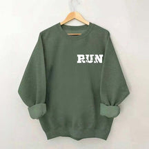 Run Marathon Gym Sweatshirt