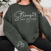Mental Health Stronger Than The Storm Sweatshirt