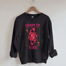 Queen Of Farts Sweatshirt