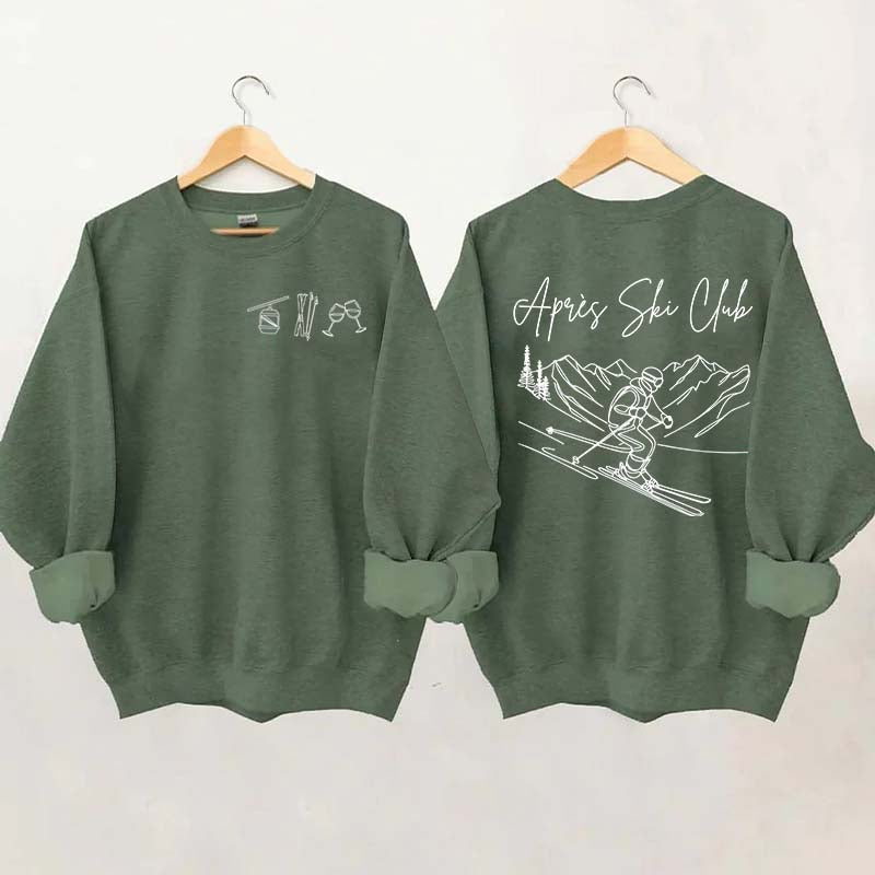 Apres Ski Club Pulli Wein Sweatshirt