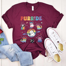 Purride Cats In Space T-Shirt
