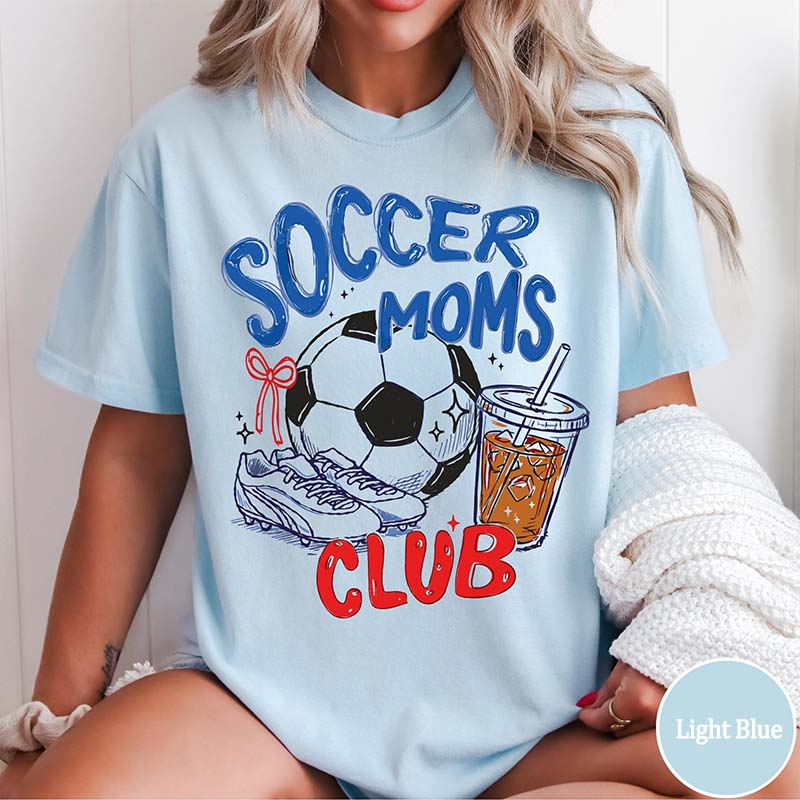 Soccer Moms Club Comfort Colors T-Shirt