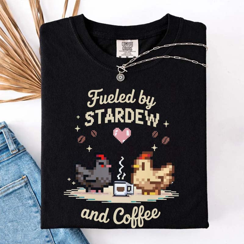 Fueled by Stardew Coffee T-Shirt