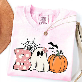 Boo Comfort Colors Pumpkin T-Shirt