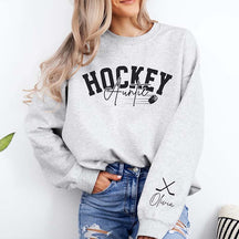 Personalized Hockey Aunt Sweatshirt