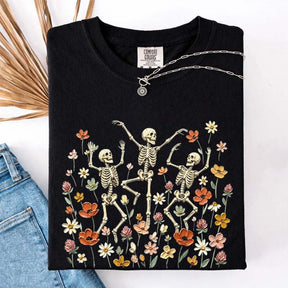 Comfort Colors Skeleton Dancing Spooky Season T-Shirt