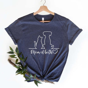 Mom Of Both Dog And Cat T-Shirt