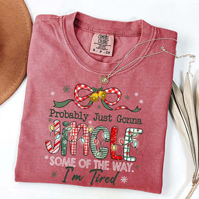 Comfort Colors Funny Christmas Jingle T-Shirt