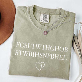 For God So Loved John FGSLTWTHGOB  T-Shirt