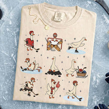 Silly Goose Hockey Winter Sports T-Shirt