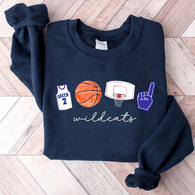 Customizable Basketball Season Sweatshirt