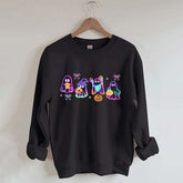 Halloween Ghost Neon Sweatshirt