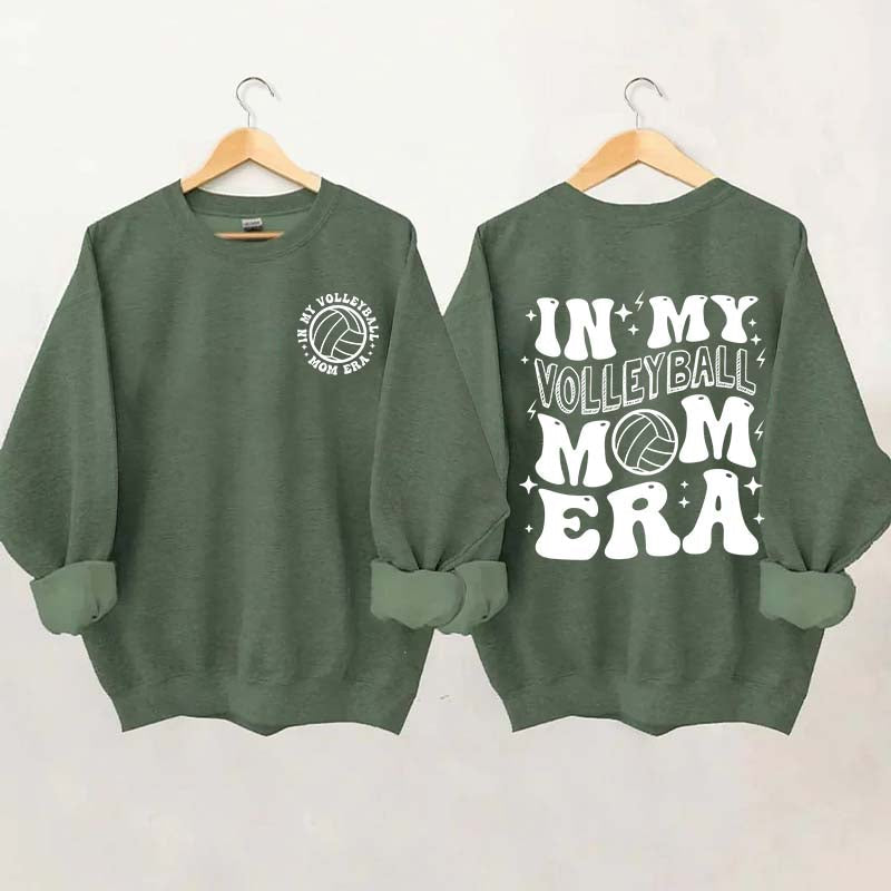 In my Volleyball Mom Era Sports Sweatshirt