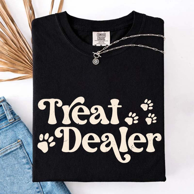 Treat Dealer Dog Mom T-Shirt