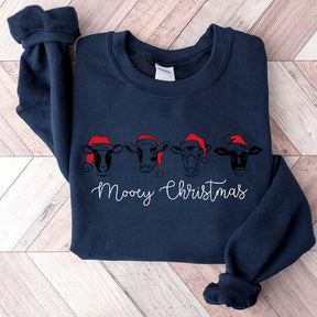 Cow Lover Farm Christmas Gifts Sweatshirt