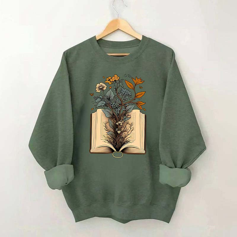 Growing Book Sweatshirt
