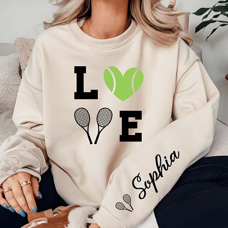Personalized Tennis Sweatshirt