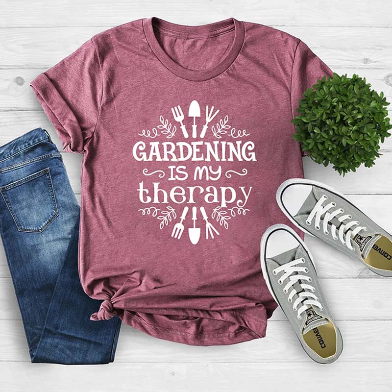 Gardening Is My Therapy T-Shirt