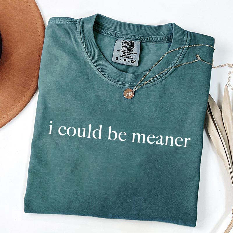 I Could Be Meaner T-Shirt