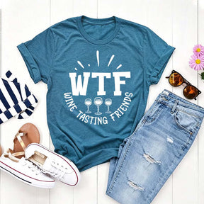 WTF Wine Tasting Friends T-Shirt