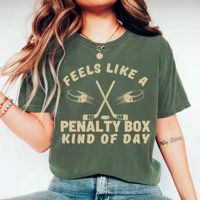 Funny Hockey Penalty Box T-Shirt