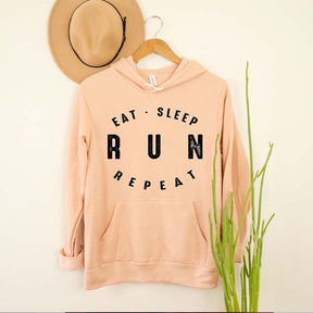 Eat Sleep Run Runner Hoodie