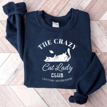 Crazy Cat Lady Club Sweatshirt