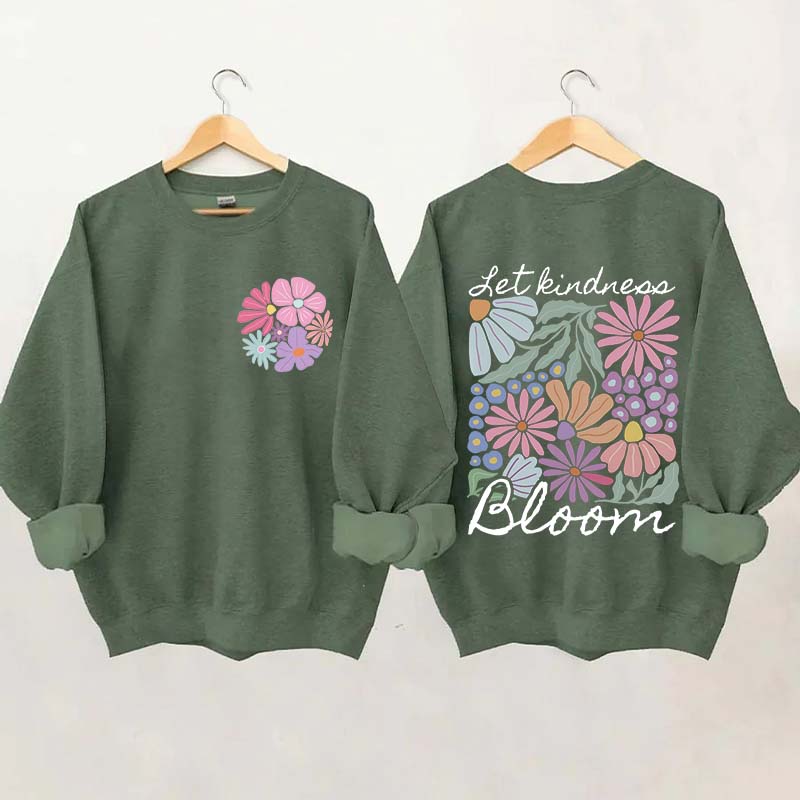 Comfort Colors Wildflower Mental Health Sweatshirt