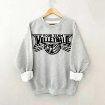 Custom Volleyball Team School Spirit Sweatshirt