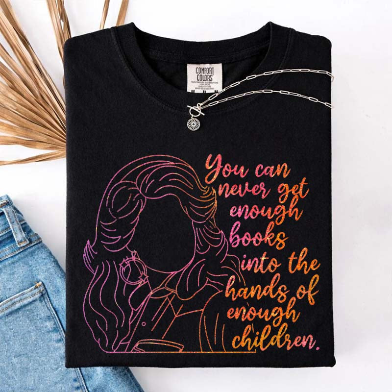 Book Dolly Parton Reading Enthusiast T-Shirt