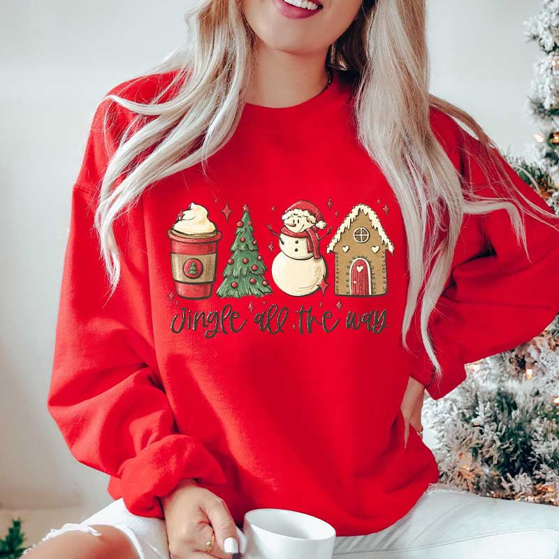 Jingle All The Way Christmas Sweatshirt