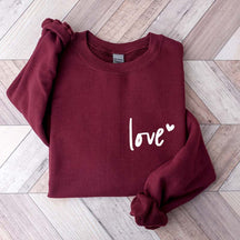 Love Valentine's Day Sweatshirt