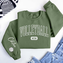 Personalized Volleyball Mom Sweatshirt