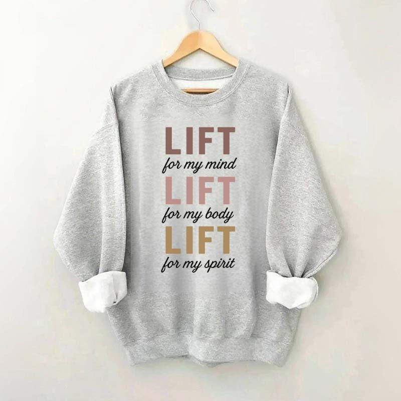 Fitness Motivation Weightlifting Sweatshirt