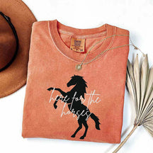 Horse Riding Cowgirl T-Shirt