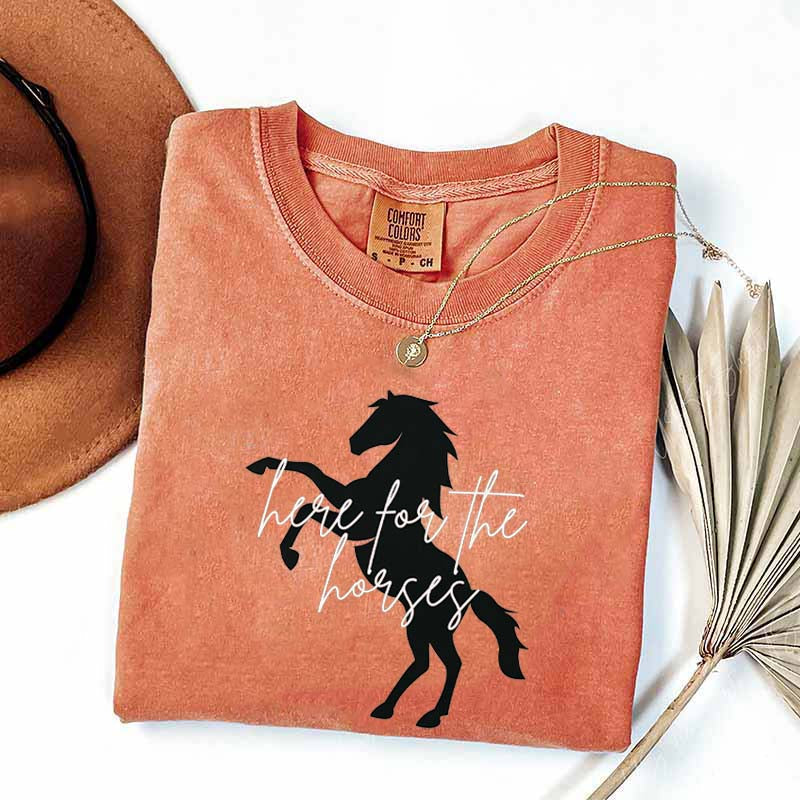 Horse Riding Cowgirl T-Shirt