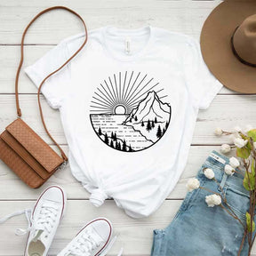Sun And Mountain T-Shirt