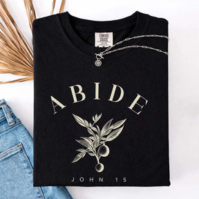 ABIDE Faith Based Streetwear T-Shirt