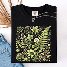 Botanical Fern & Wildflowe T-Shirt